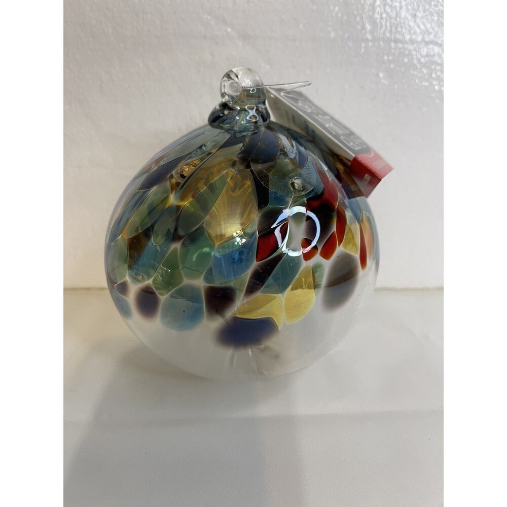 Tree of Life Glass Ball by Gray‎ Art Glass